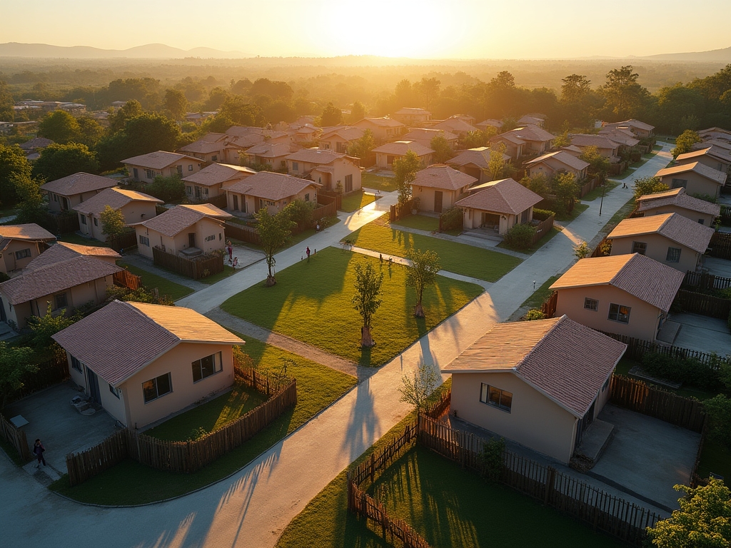 Residential community in Guatemala